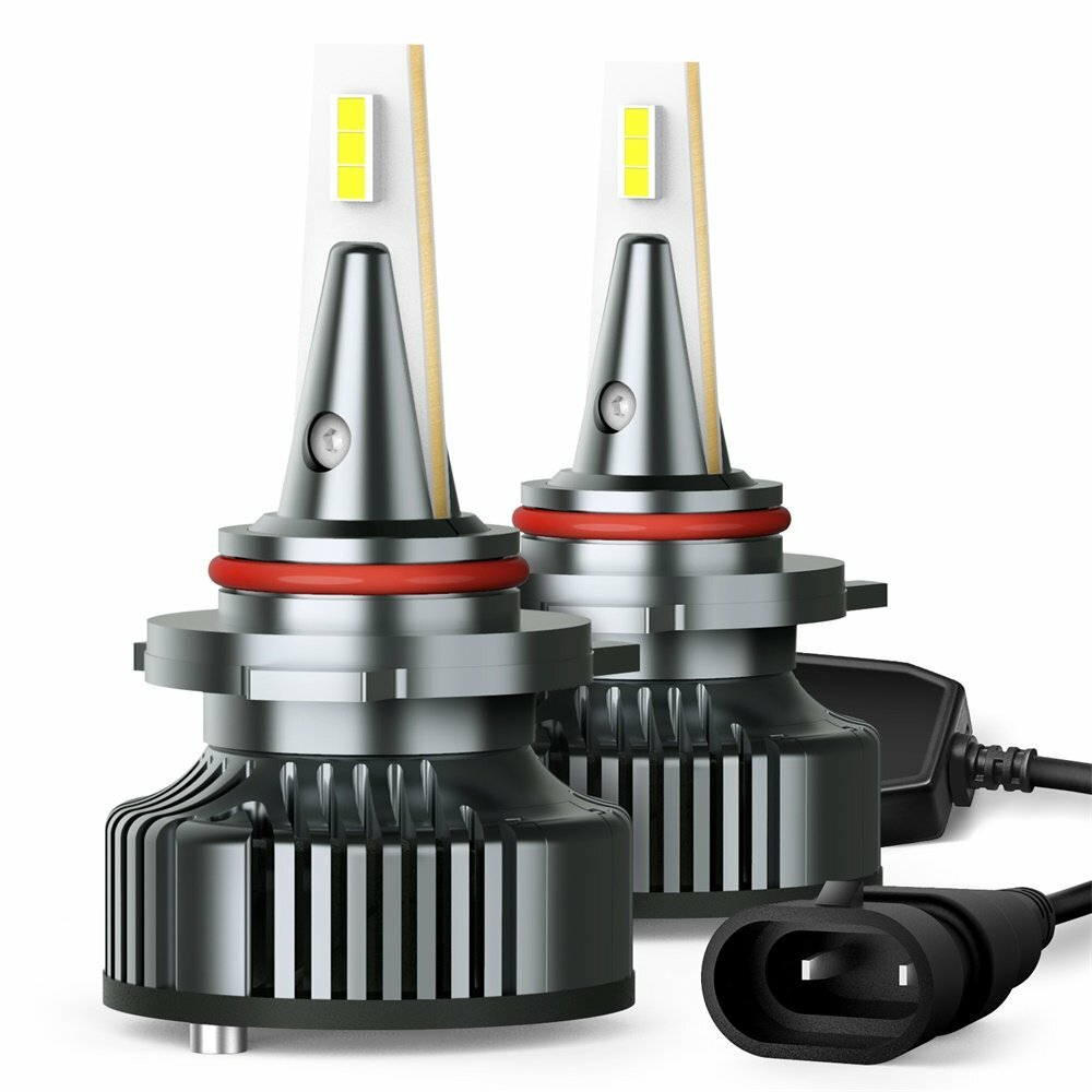 AUXITO 9012 LED Headlight Bulb Hi/Low Beam 16000LM 6500K CANBUS Error Free Y13 A