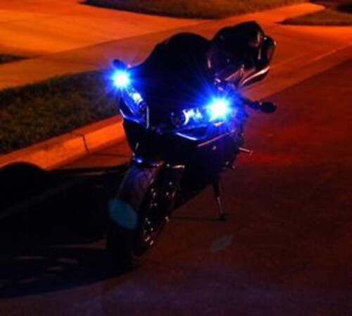 Ultra Blue 5-SMD 2825 168 194 LED Bulbs For Motorcycle Bike Parking Lights