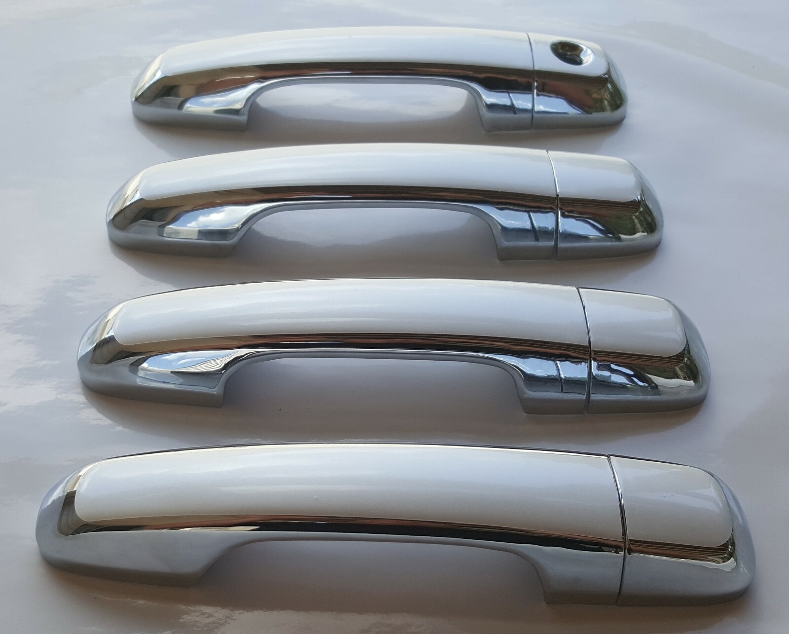 Custom Black OR Chrome Door Handle Covers 2010-2022 Toyota 4Runner U PICK CLR