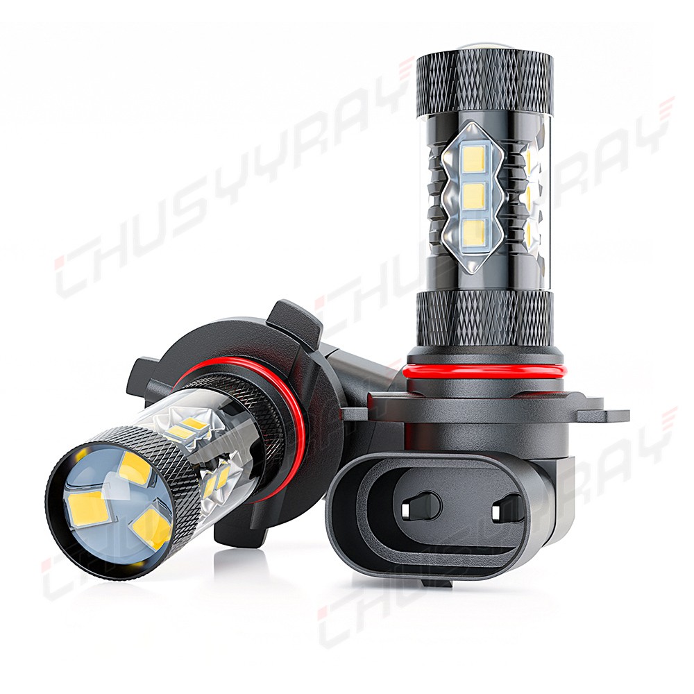 9005 9006 H10 9145 3000K Yellow 160W LED Fog Light Headlight Driving Bulbs Kit
