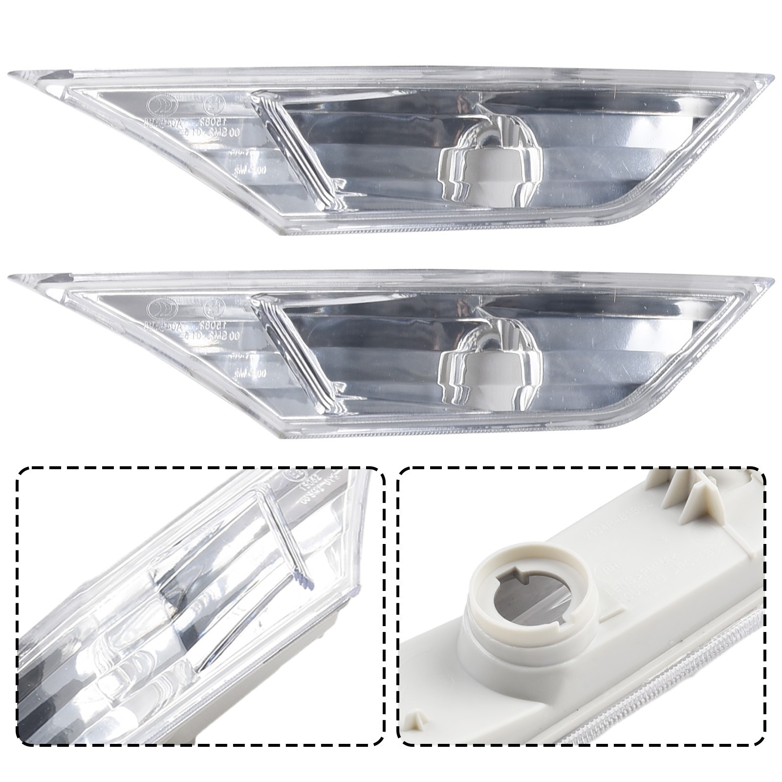 2015-17 Side Marker Light ABS Plastic Accessories Fittings High Quality