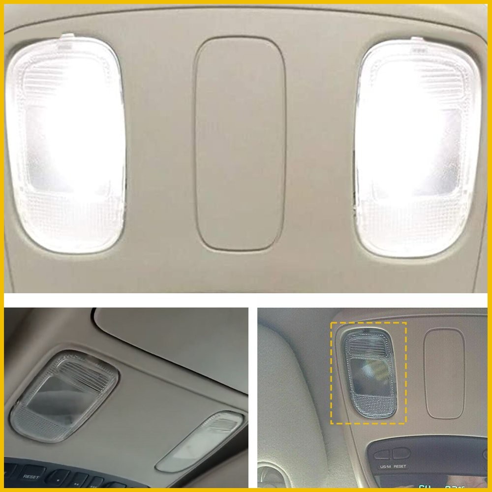 For Dodge Ram 2500 1500 3500 Overhead Dome Clear Map Light Cover Interior L+R US