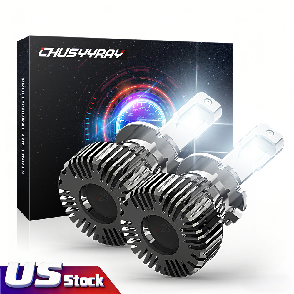 D2S D2R D2C D2H LED Combo Headlight Kit Bulbs 10000K Cool White High Low Beam