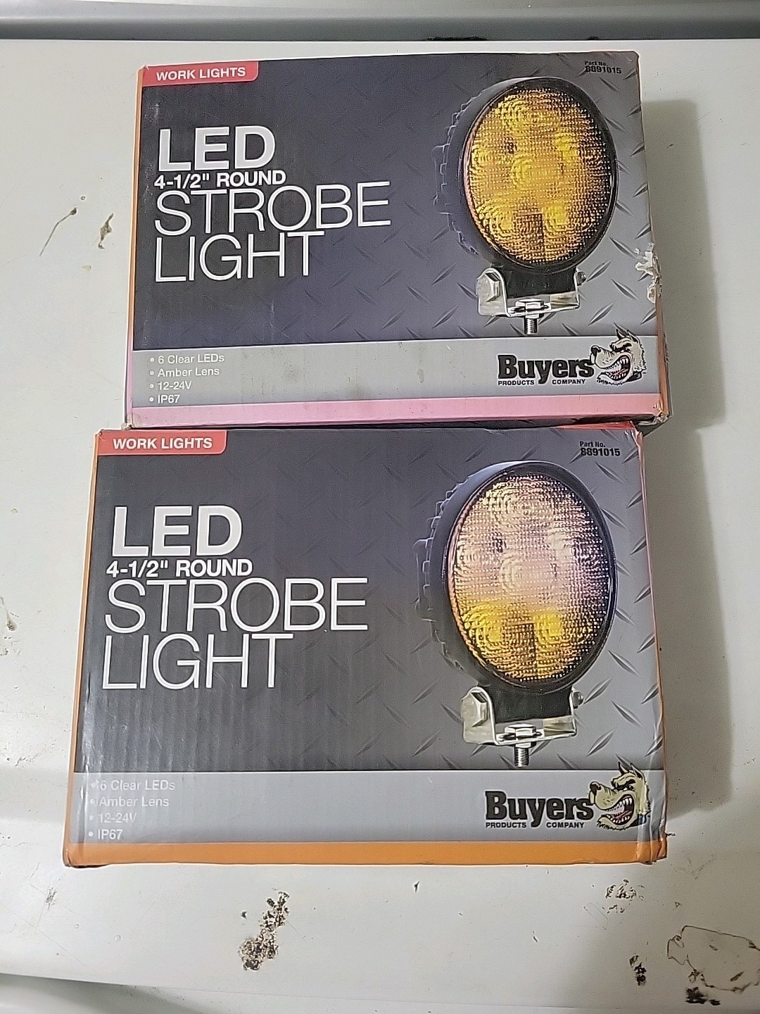 buyers products 4.5 Round strobe lights Work Lights