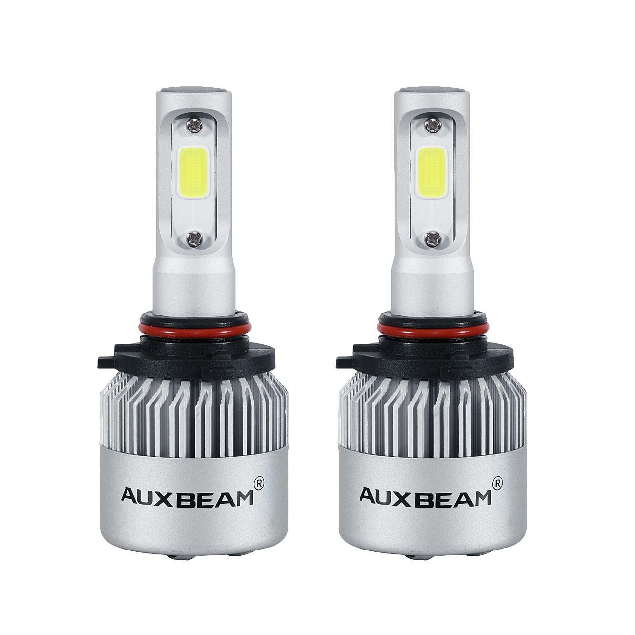AUXBEAM 9005 HB3 LED Headlight Bulb High Beam Conversion Kit 6000K White Bright