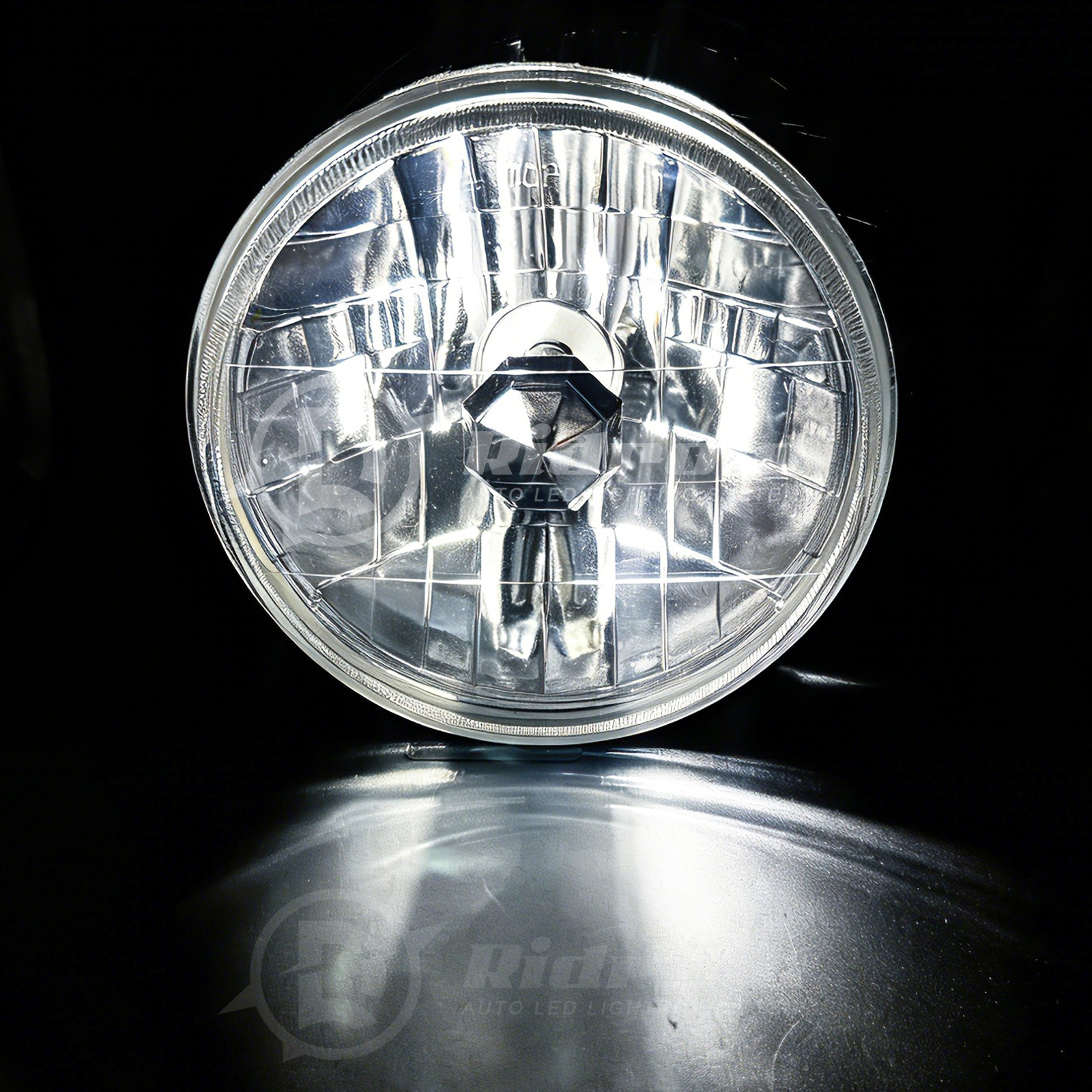 For Hummer H2 2003-2009 Pair DOT 7 inch Round LED Headlights w/ High Low Beam