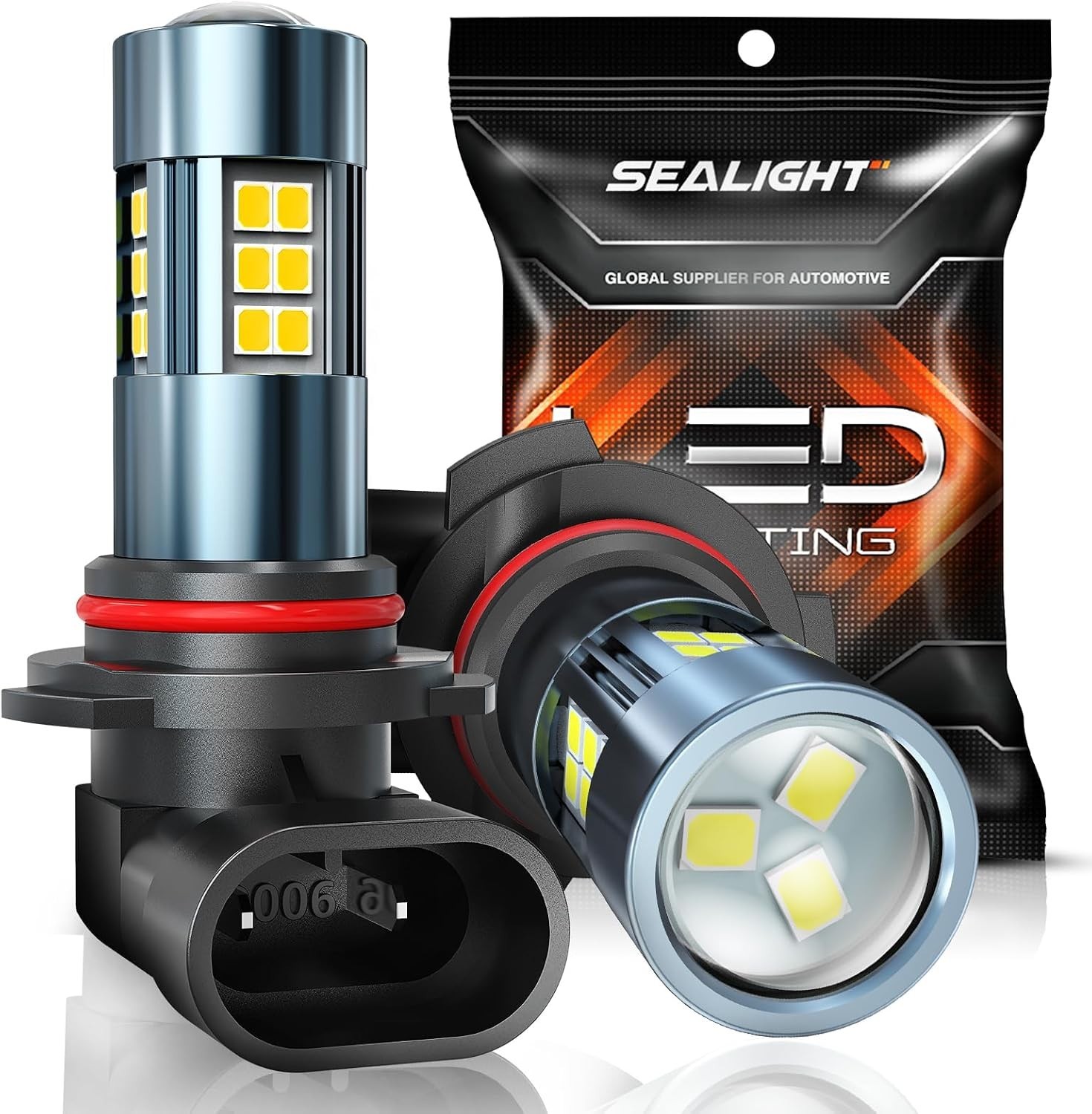 Upgrade Your Safety: 9006/HB4 LED Fog Light Bulbs, 30,000 Hour Lifetime – 2 Pack