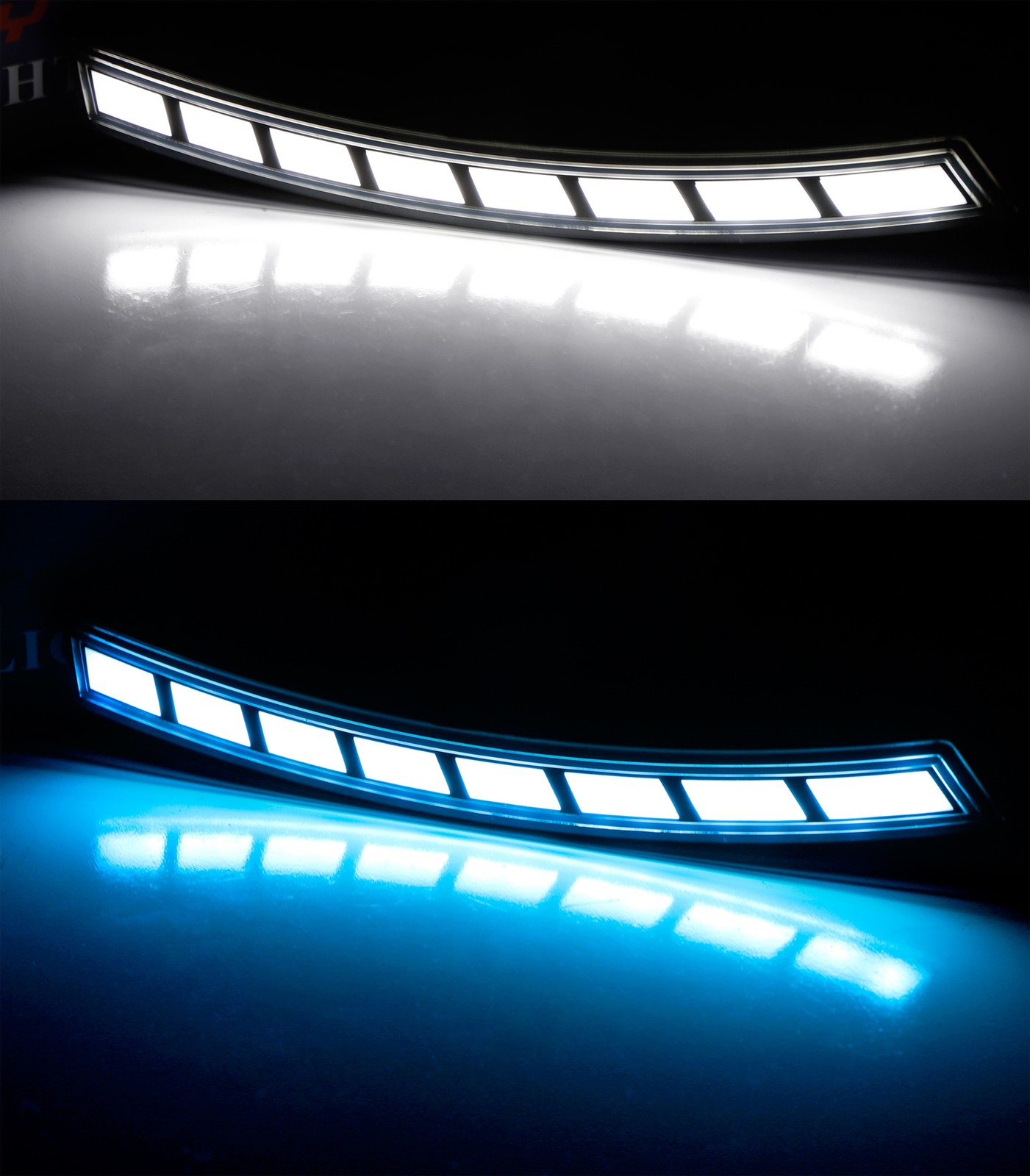 Dark Lens White/Amber Sequential Blink LED Front Side Markers For 23+ Honda CRV