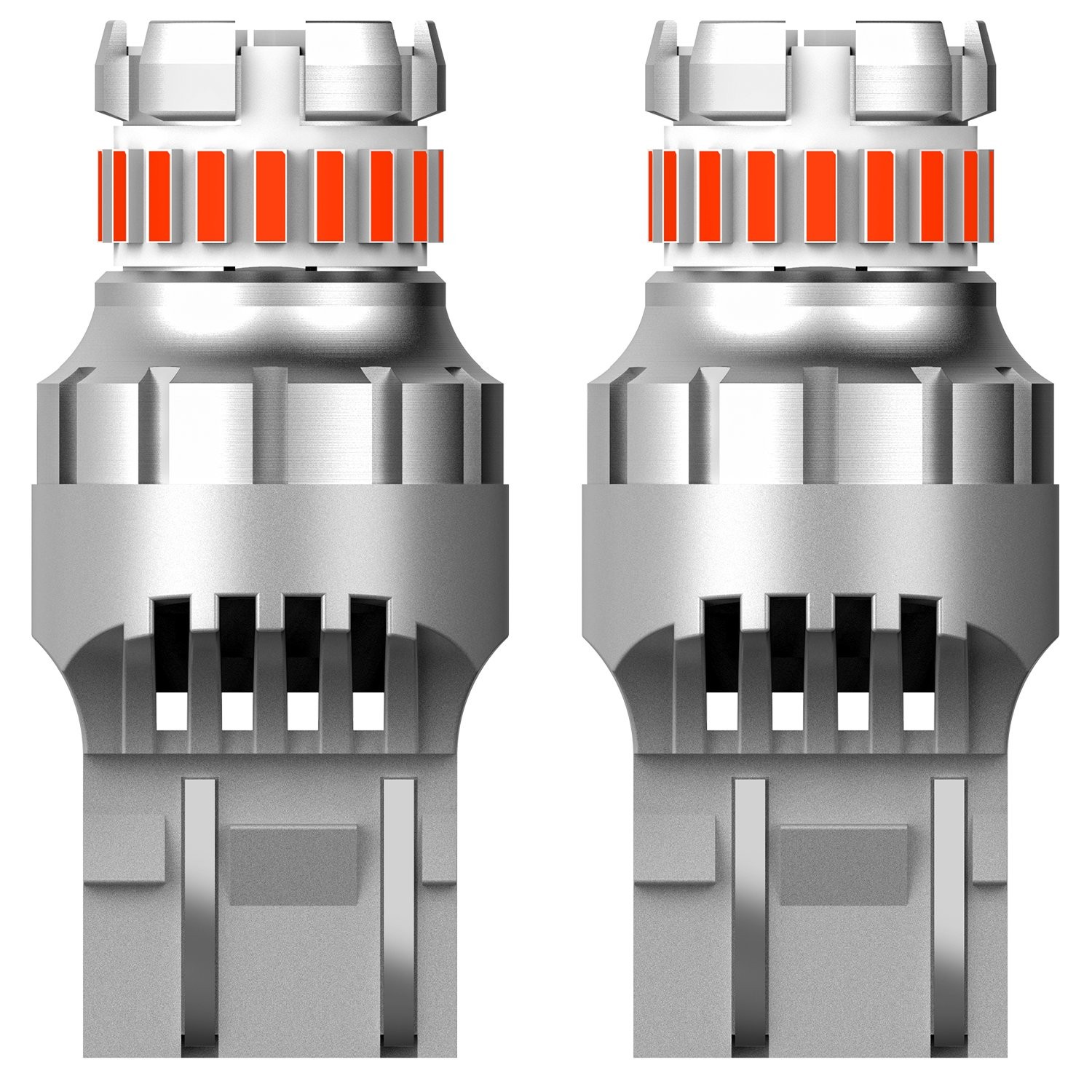7443 RED Flash Strobe Blinking 7440 Brake Tail Stop Light LED Bulb 1~10Set
