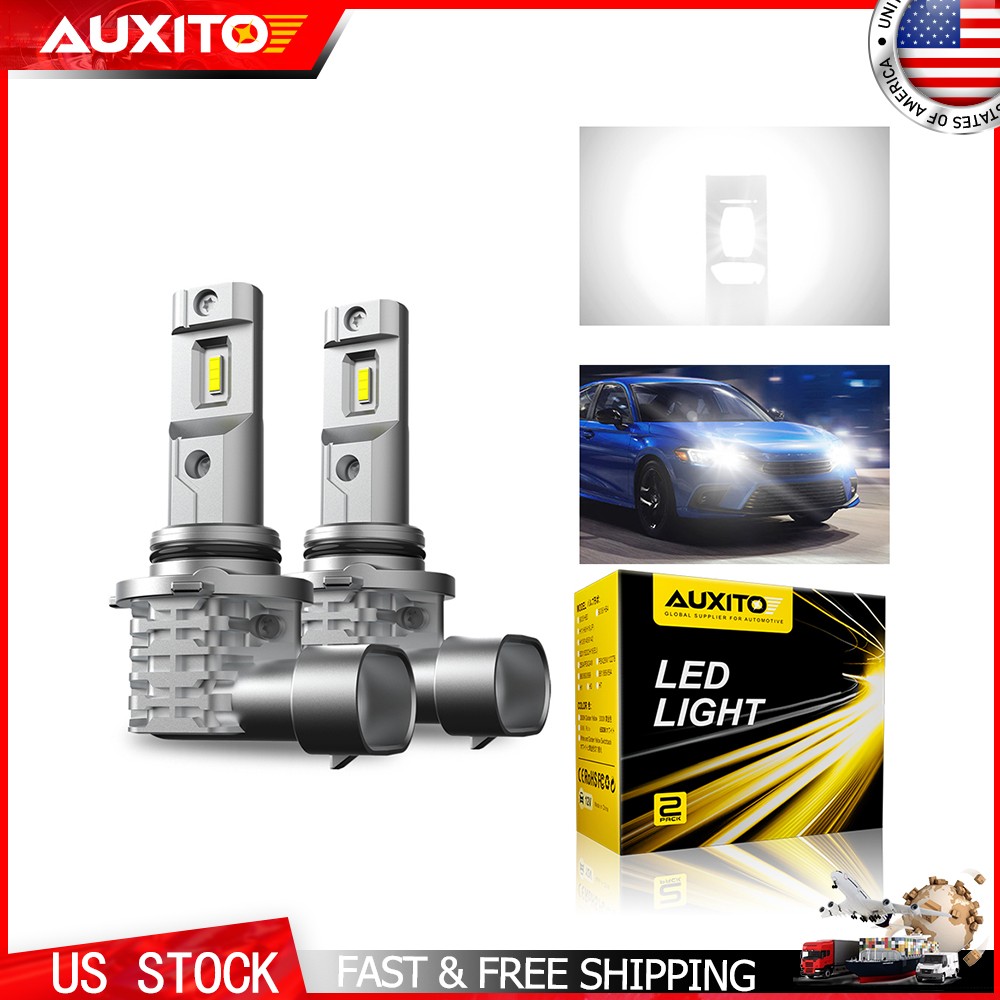 AUXITO 9006 LED Headlight Low Beam BulbS Conversion Kit White Super 6500K SL