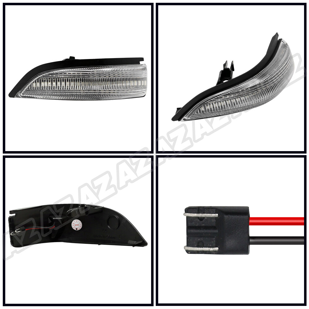 For Toyota Yaris Vitz Camry Saloon Sequential LED Side Mirror Turn Signal Lights