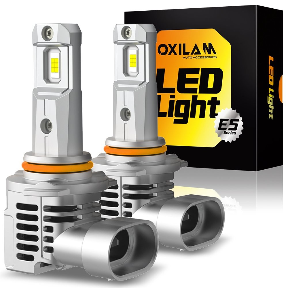 OXILAM 9005 HB3 LED Headlight Kit High Low Beam Bulb Bright 6500K Canbus 2~10X