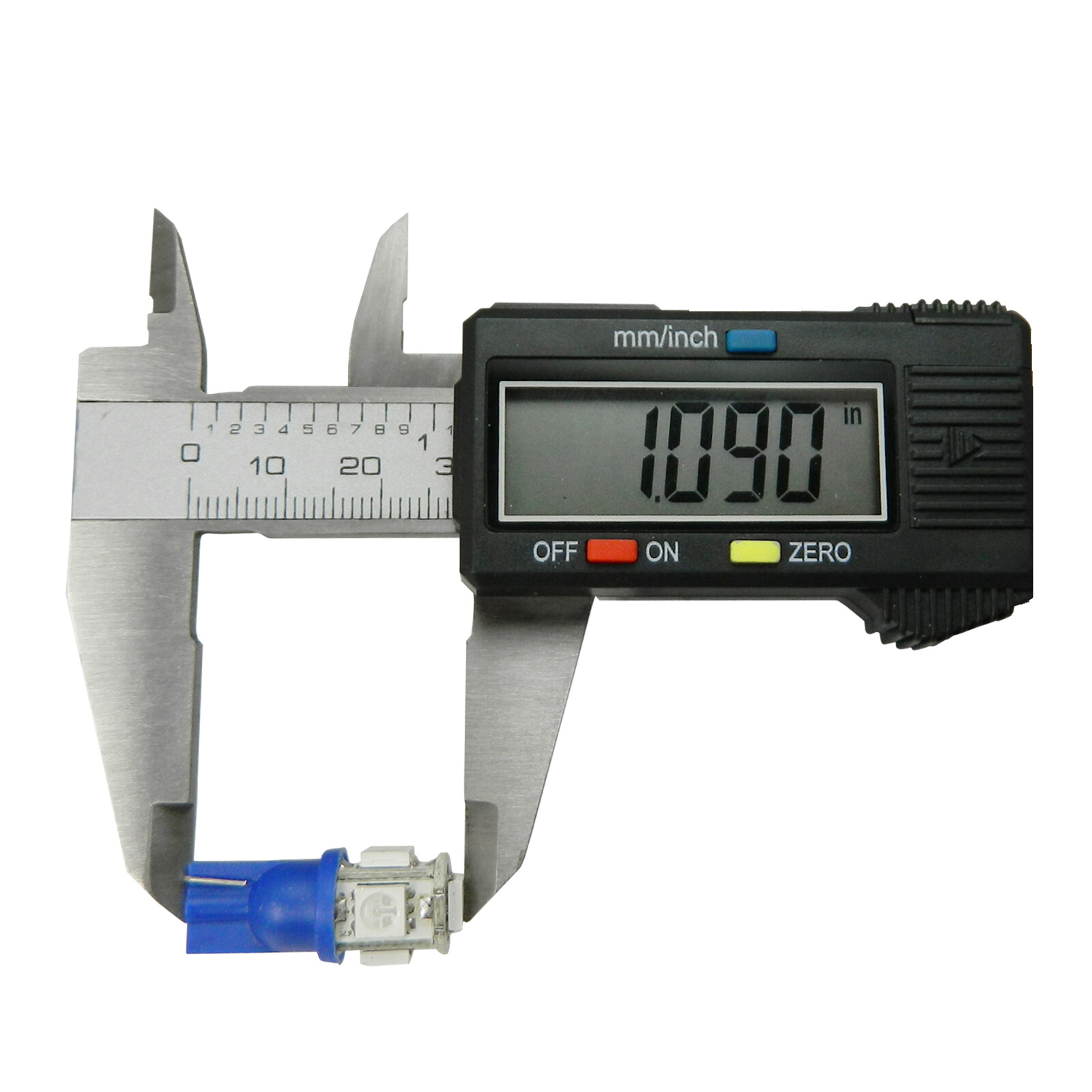 Ultra Blue 5-SMD 2825 168 194 LED Bulbs For Motorcycle Bike Parking Lights