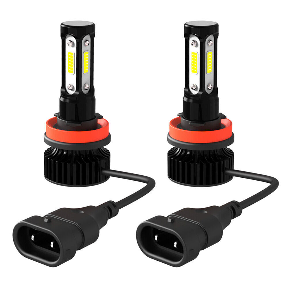 20x 4-Side H11 LED Headlight 6000K 1000W 18000LM High Low Beam Bulb Super Bright