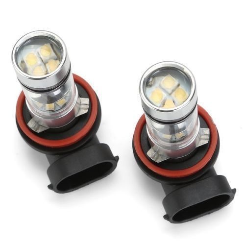 2x 2200LM 100W Fog lights For Acura RDX ILX 2014-2018 6000K White LED Lamp