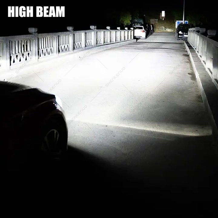 H11 LED Headlight Bulbs DC9-30V 70W 20000LM 6500K Cool White 500% Brighten H8 H9