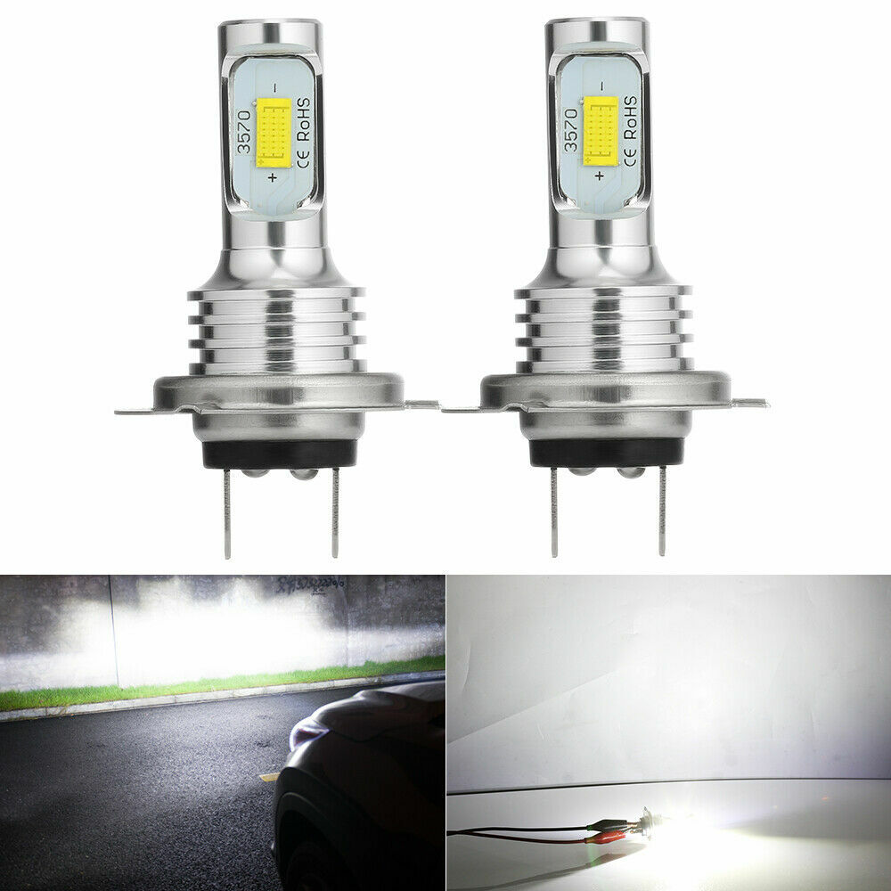 For Yamaha YZF R6 2007-2014 2PC H7 LED Headlight Lamp Bulbs Kit 6000K Cool White