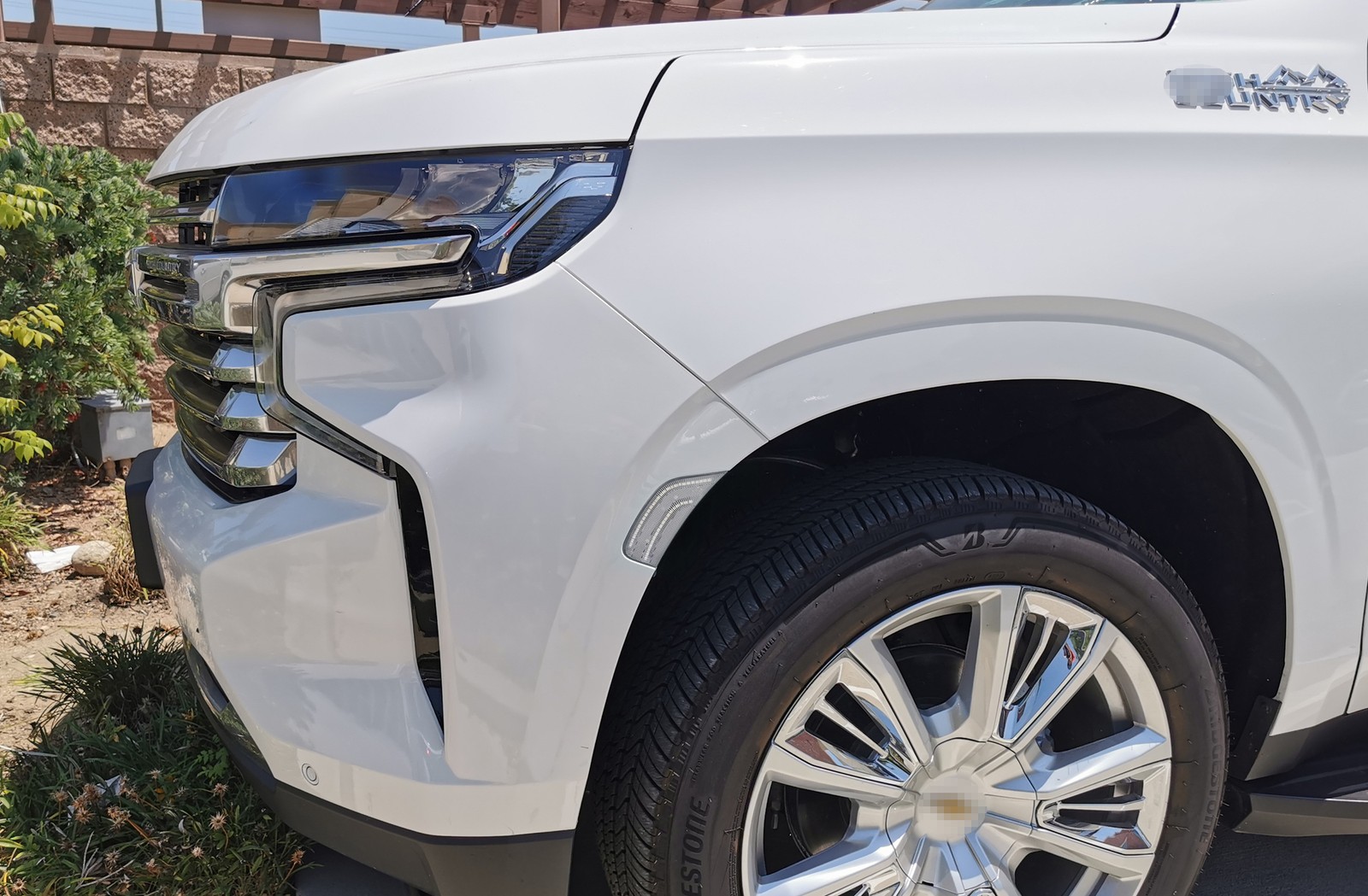 Clear Lens White Double-Stripe LED Side Markers For21-23 Suburban/Yukon/Escalade