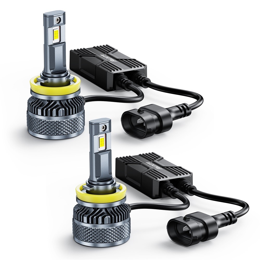 AUXITO H11 H8 H9 LED Headlight Bulb 6500K Cool White 32000LM 170W Plug & Play X5