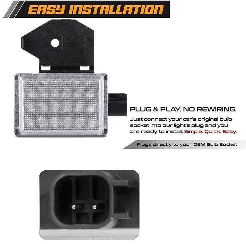 LED Underhood Hood Courtesy Light For Dodge RAM Charger Jeep Wrangler Chrysler