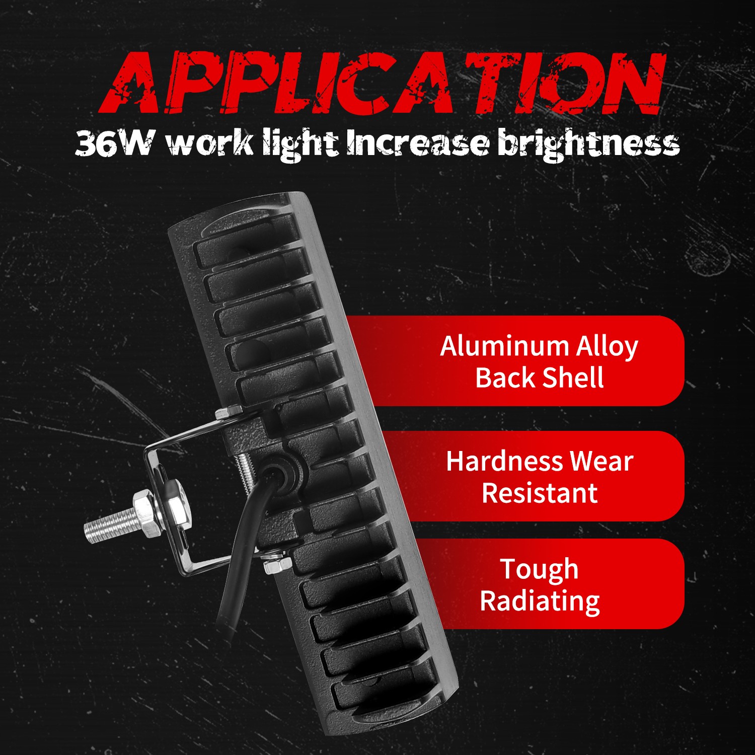 2X 6inch LED Work Light Bar Spot Pods Fog Lamp Offroad Driving Truck 4WD SUV ATV