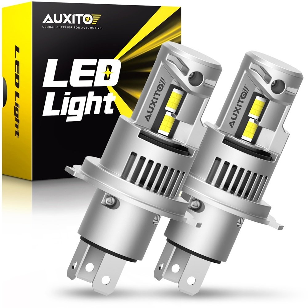 2X H4 HB2 9003 LED Headlight Bulbs Kit 6000K White High Low Beam Replace Halogen