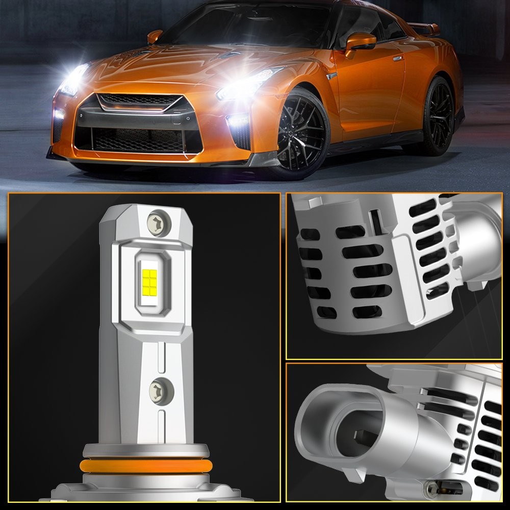 OXILAM 9005 HB3 LED Headlight Kit High Low Beam Bulb Bright 6500K Canbus 2~10X