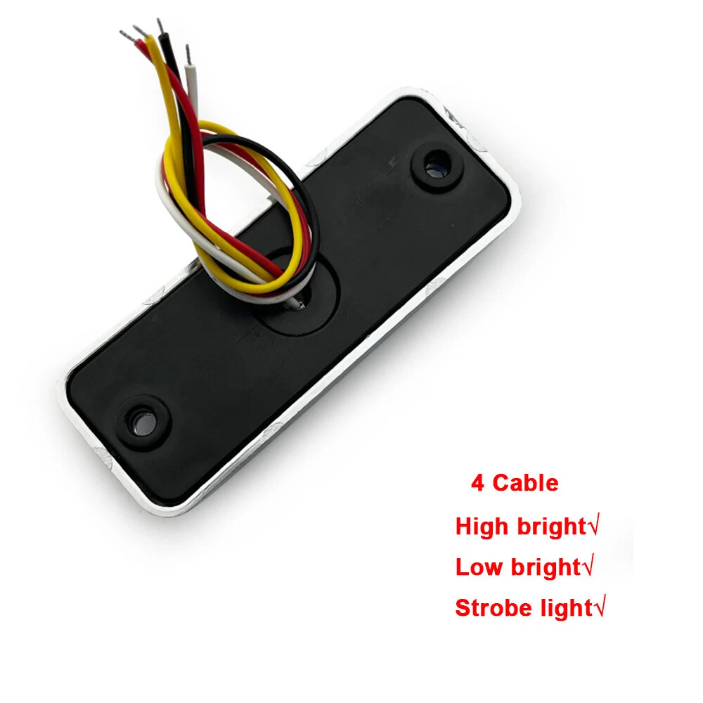 10Pcs 12LED Side Marker Lights Clearance Lights For Trailer Truck Lorry 12V-24V