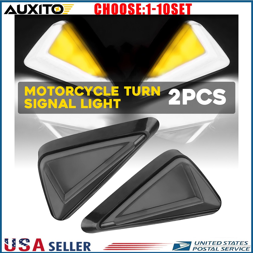 Turn Signal Light Smoke Flush Mount LED Blinker fit Yamaha YZF R1 R6 R6S 2-10X