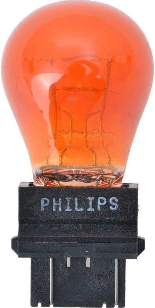 Box of 10 OF Philips 3157NA Amber Bulbs