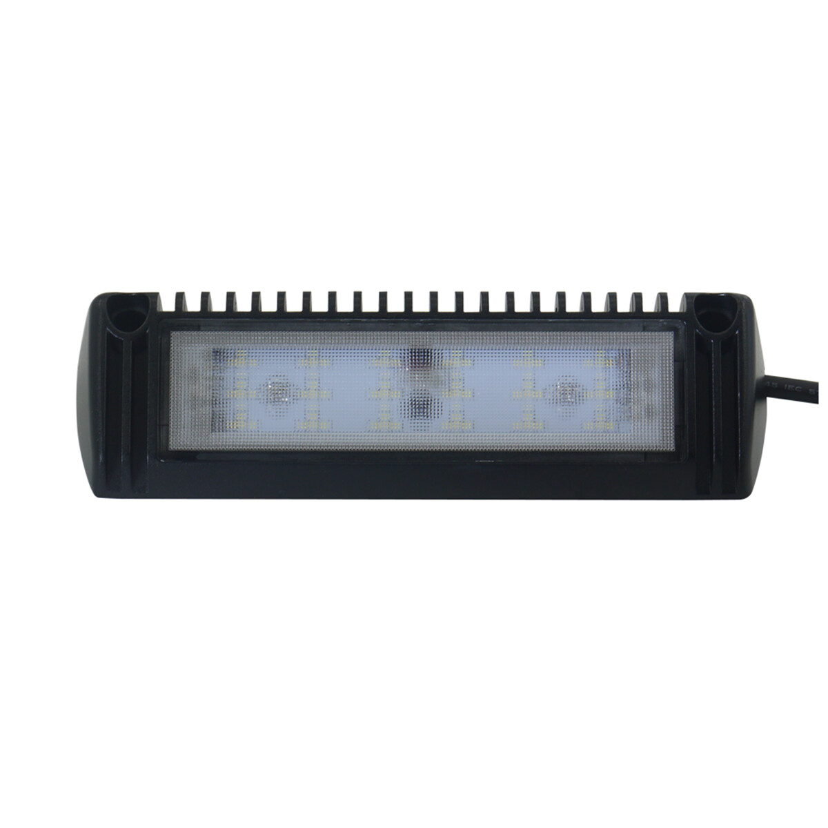 9inch 1800lm RV LED Exterior Light 40° Down Angle Flood Beam 6000K Cool-White