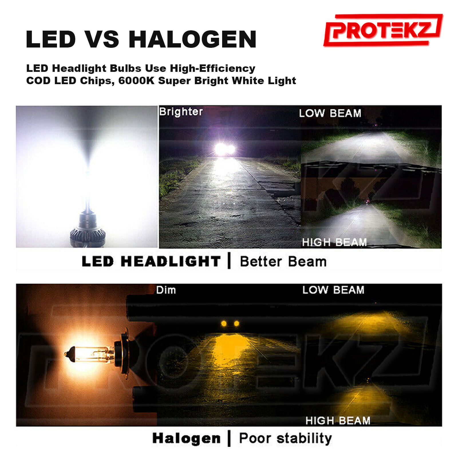 9006 HB4 LED Headlight Kit CREE 5Years Warranty 800W 120000LM 6500K Bulbs Light