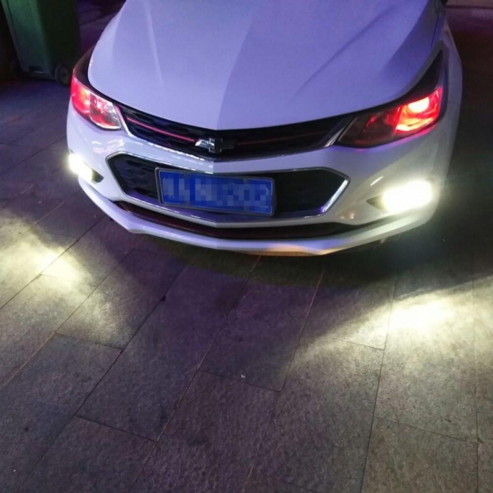 LED DRL Fog Lamp Daytime Running Light for Chevrolet Cruze 2016 2017 2018 W Turn