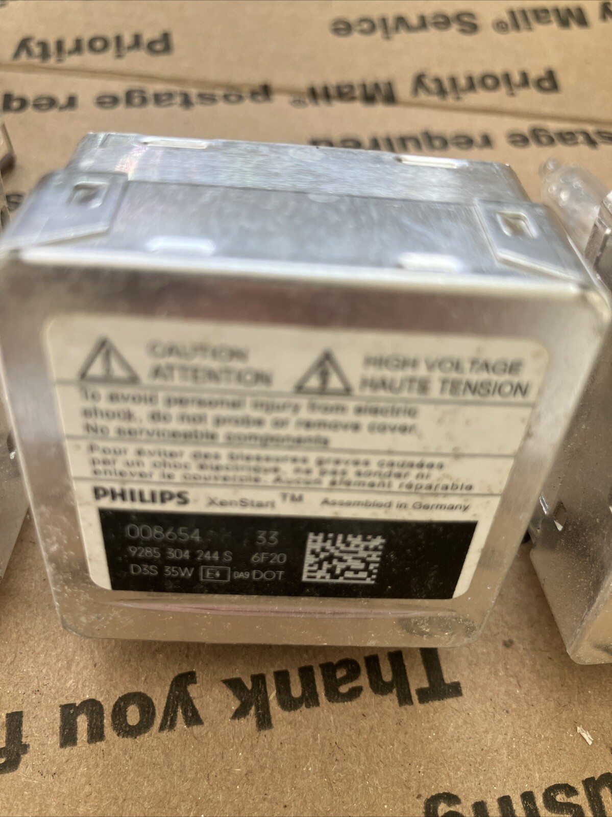 PHILIPS D3S XenStart HID XENON Headlight Bulb 42403C1 4200K D3S 35W 008566 11