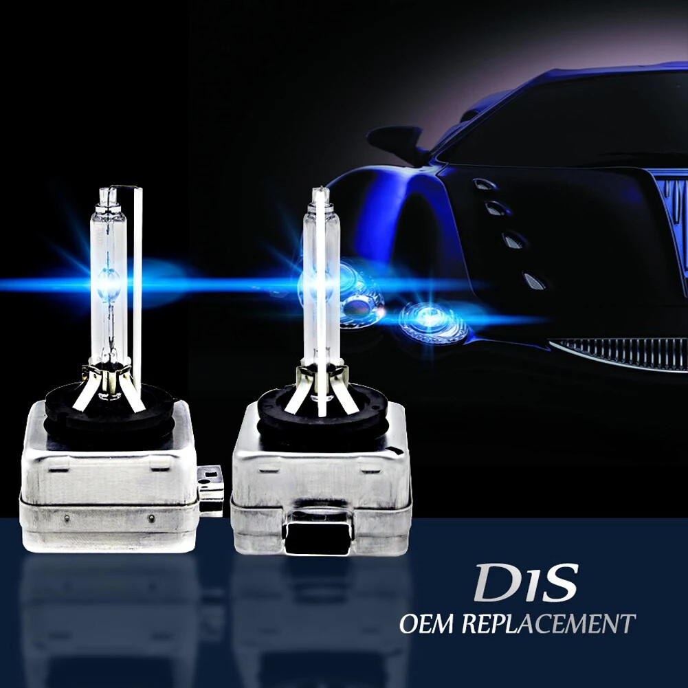 D1S HID Xenon Bulbs 8000K for Cadillac Escalade ESV EXT 2003-14 Headlight Hi/Lo