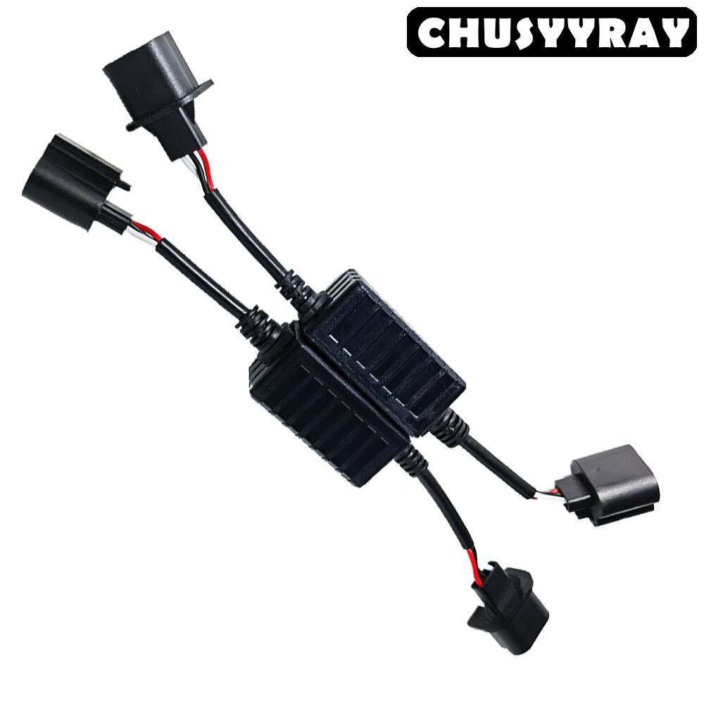 H13 9008 LED Headlight Error Free Canbus Decoder Anti-Flicker Resistor for Dodge