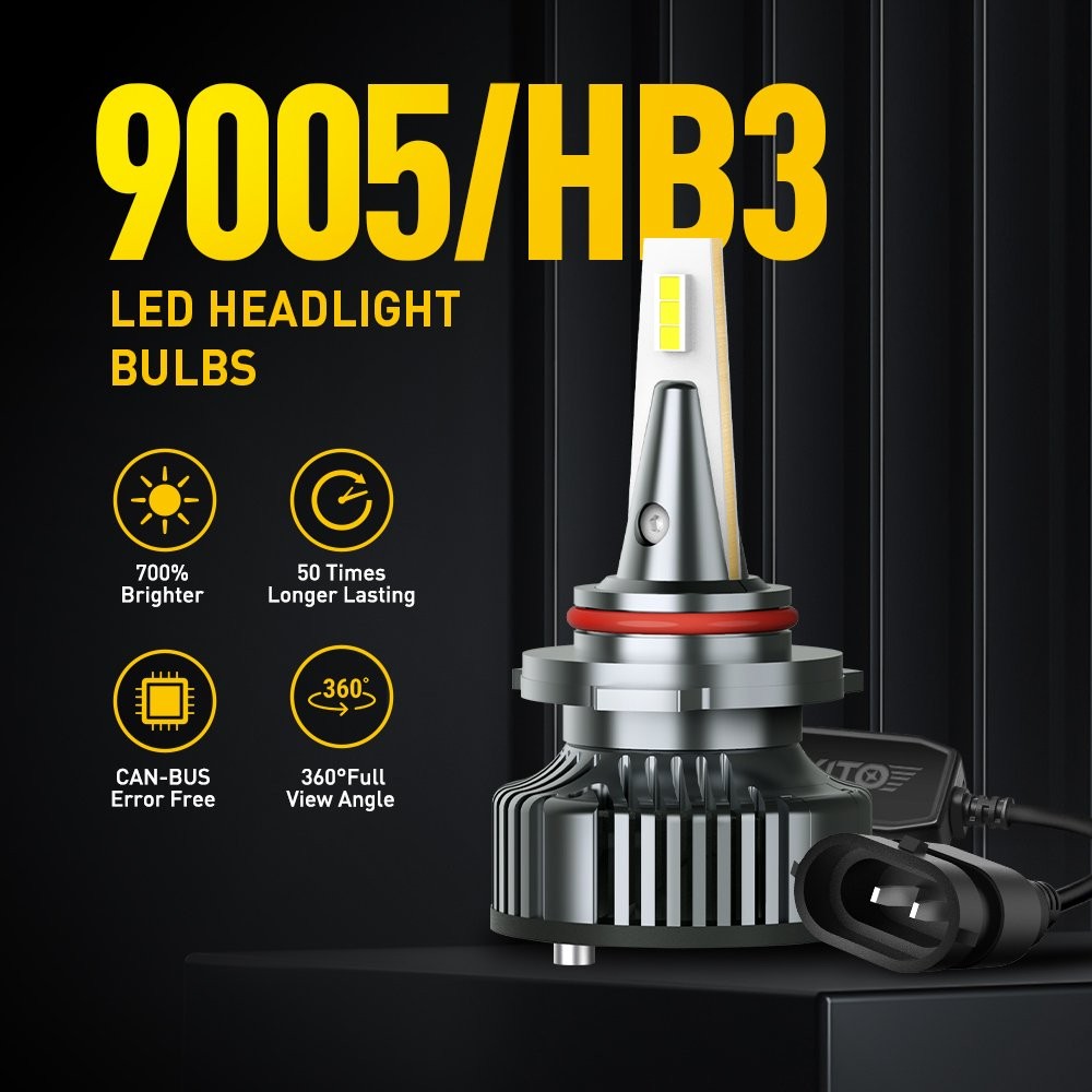4x 9005/HB3 H11/H8 Combo LED Headlight High Low Beam Bulb Kit Bright 6500K White