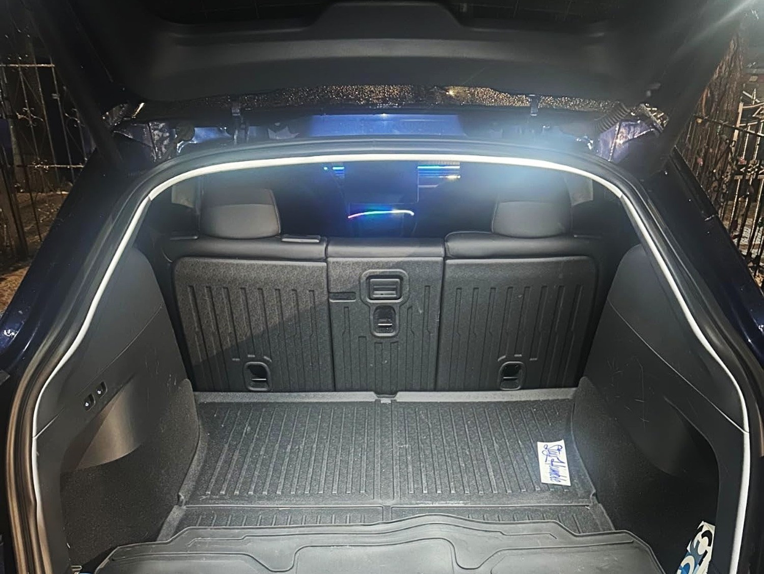 6K Cool White 360° Trunk Illumination LED Light Strip w/Switch For Tesla Model Y