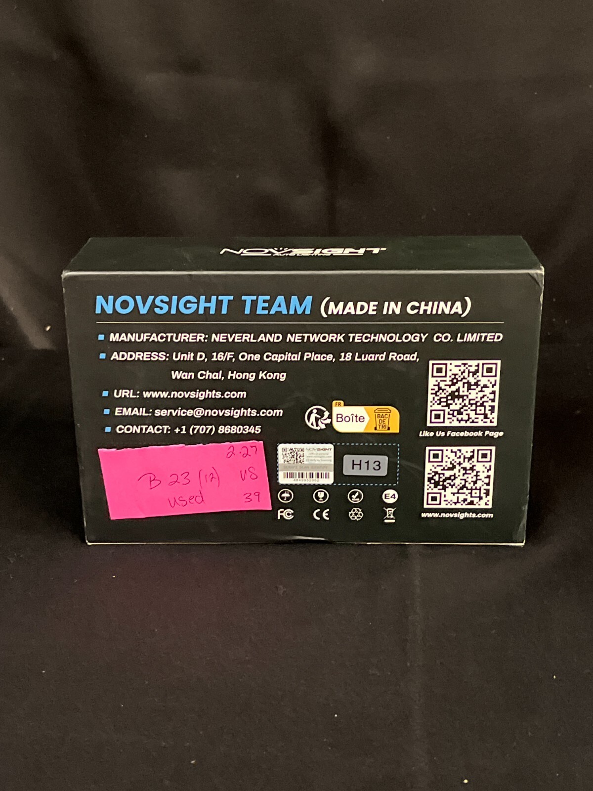 Novsight Silver Super Bright Auto Lighting LED Light Bulbs Pack Of 2