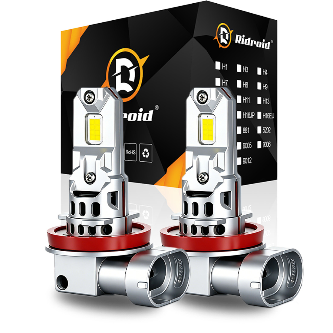 2× LED Headlight Bulbs 6000K 12000lm White Low Beam For Cadillac SRX 2010-2016