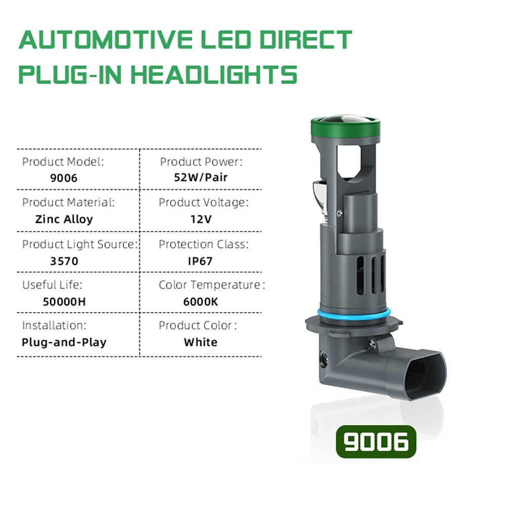 Lights Built-in Heat Dissipation Fan Extended Service Life Higher Brightness