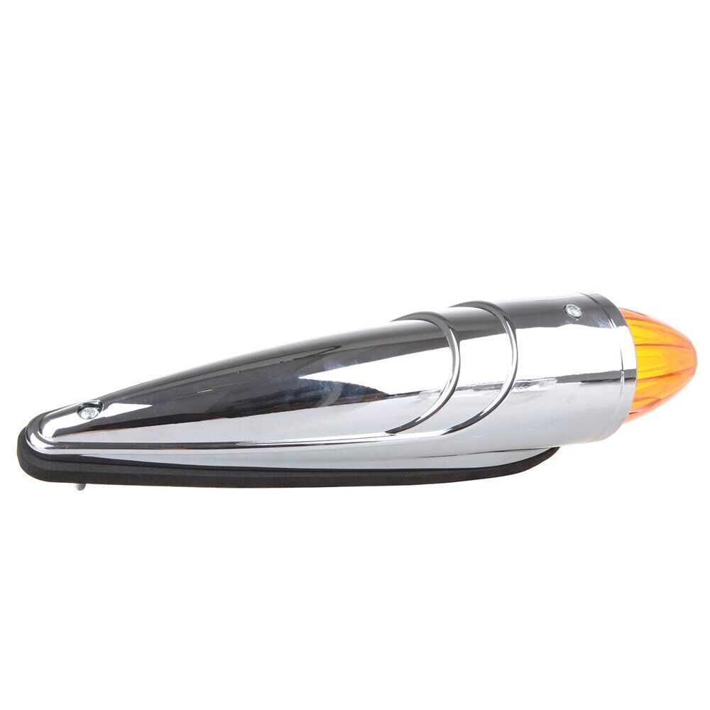 5x 17LED Amber Semi Cab Marker Clearance Truck Roof Light Assembly For Peterbilt