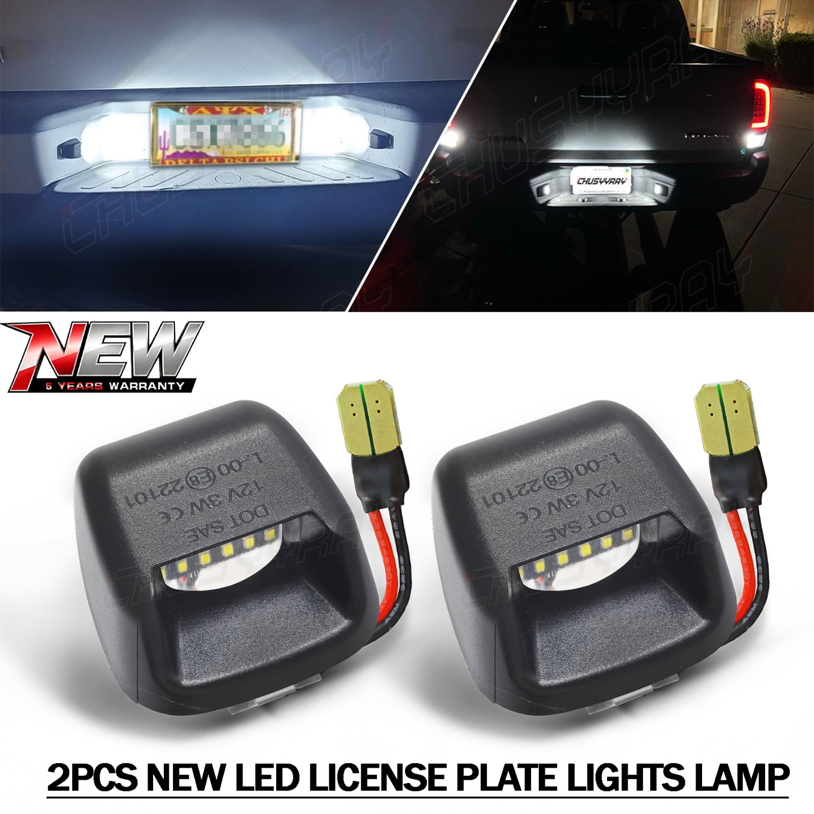 2X 18 LED License Plate Light Lamp For Nissan Xterra 2007-2015