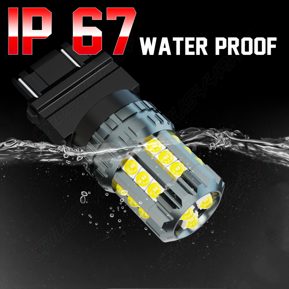 1400LM White 3156 3157 LED Reverse Backup Light Bulbs for 1998-2011 Ford Ranger