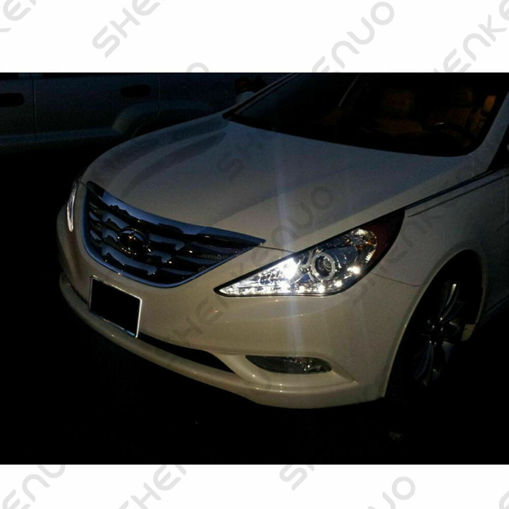 NEW CSP H7 6000K Super White 9000LM LED Headlight Bulbs Kit High Low Beam