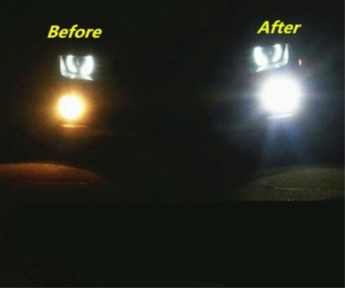 2PCS H6 100W LED Headlight Bulbs For Yamaha YFZ450 2004-2009 6000K White