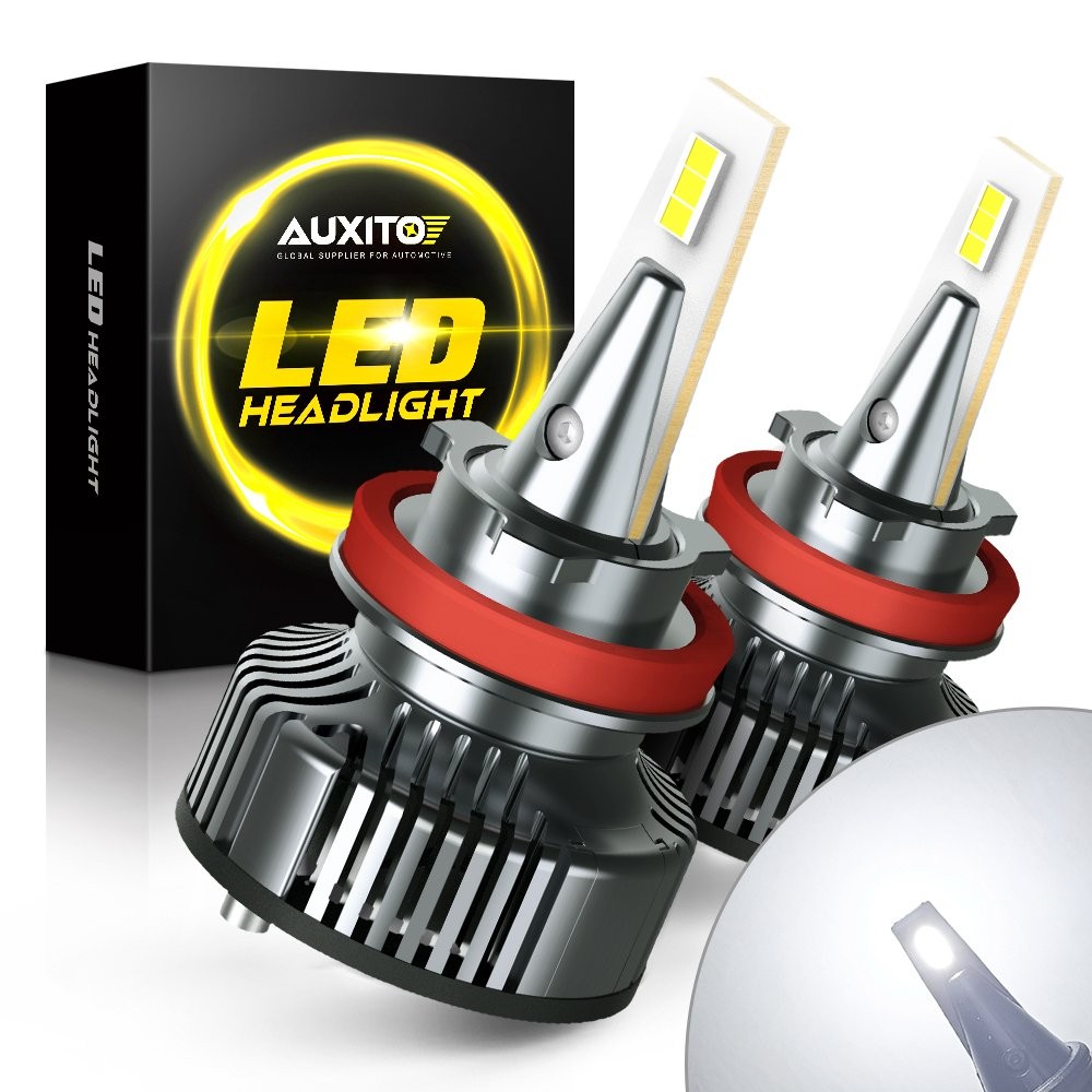AUXITO H11B LED Headlight Bulb Kit High Low Beam Fog Light 72W 6500K 16000LM