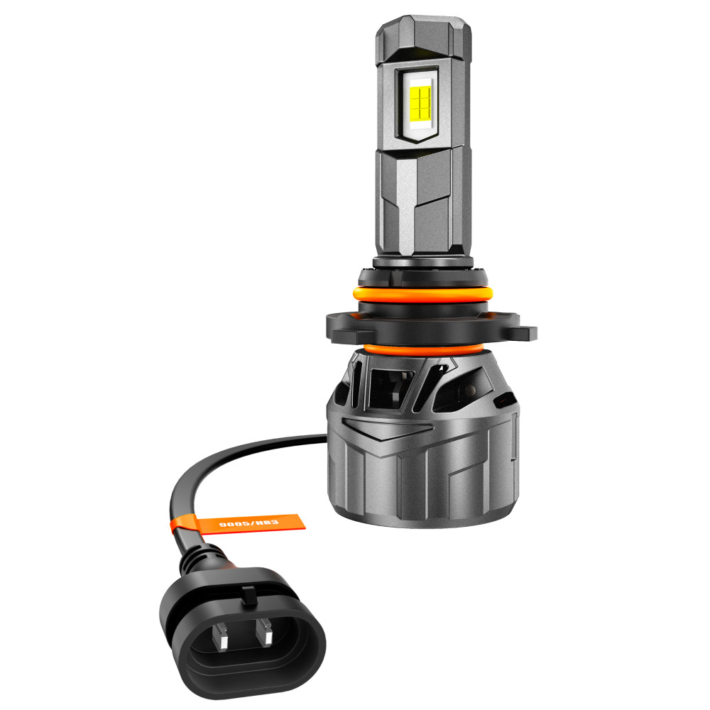AUXBEAM Combo 9005+H11 LED Headlight Kit Mini Bulbs High Low Beam White 56000LM