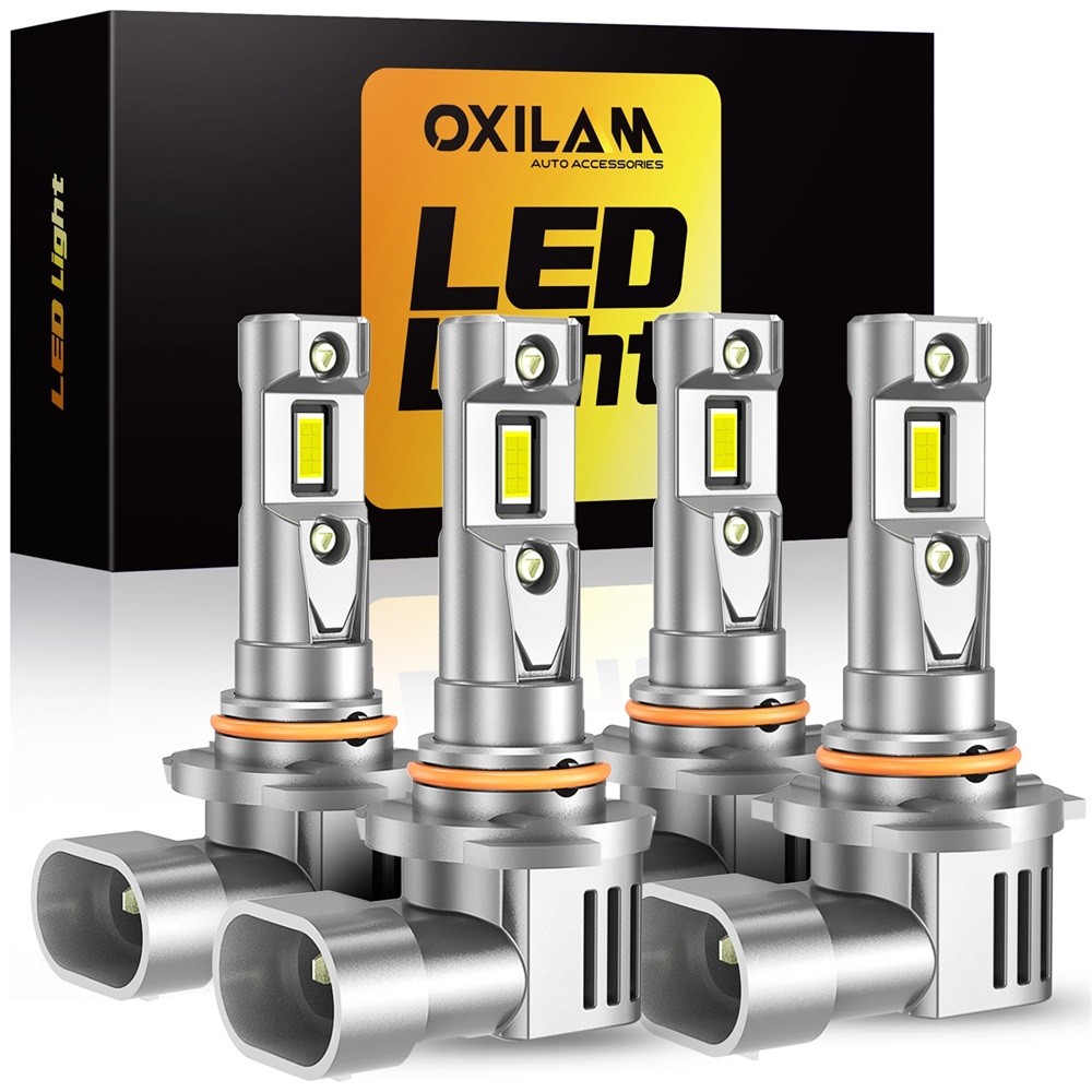 OXILAM 9005 9006 LED Headlight Combo High & Low Beam Bulb Kit White 32000LM 120W