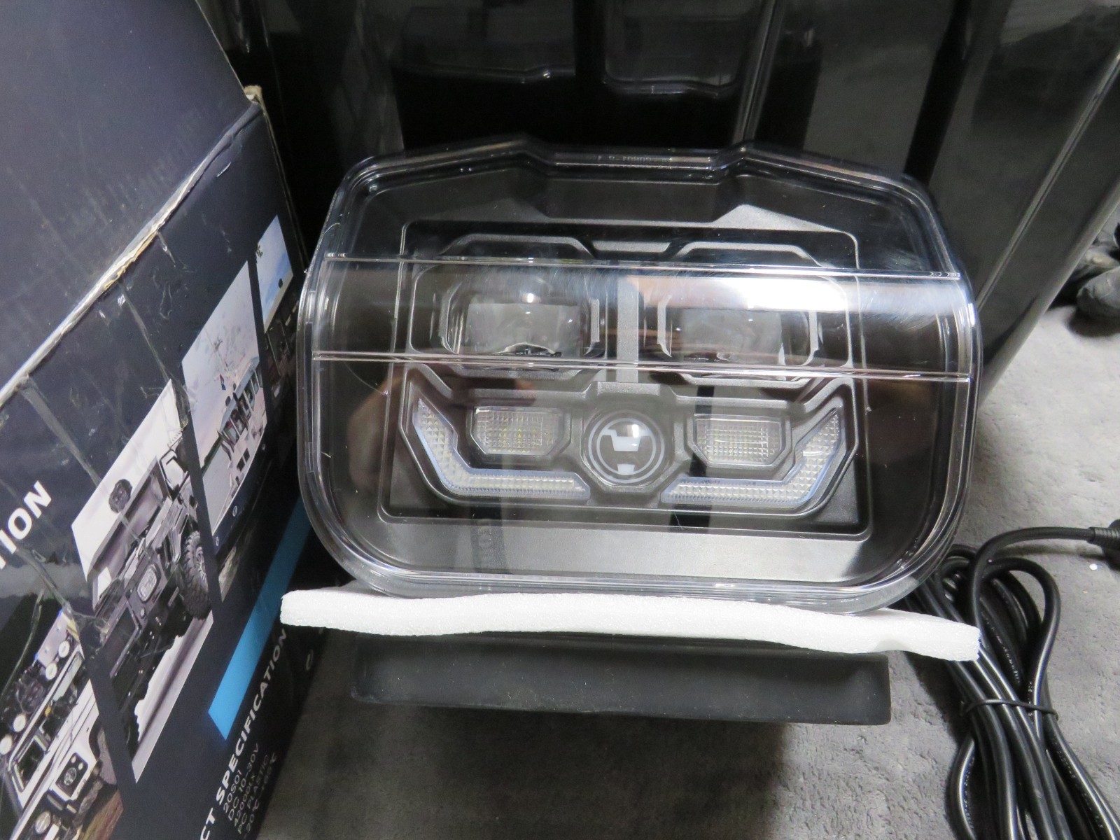 Suparee 60W LED Remote Boat Off-Road Truck Searchlight 360° Wireless Spotlight